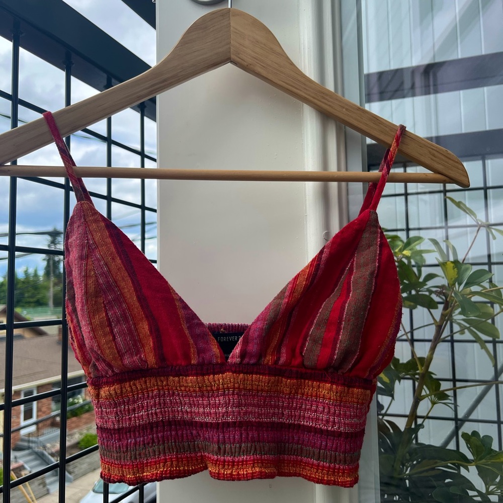 Boho Linen Top